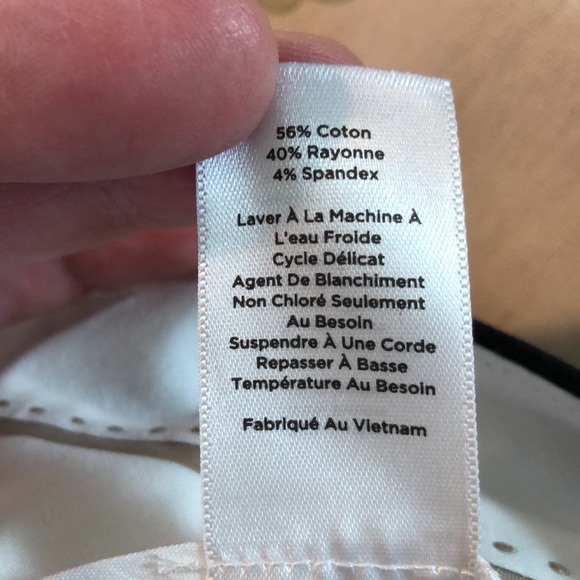 TALBOTS Size 12 Stretchy 
Straight Leg Dress Casual Classic 4-Pocket $119 NEW - Picture 11 of 16